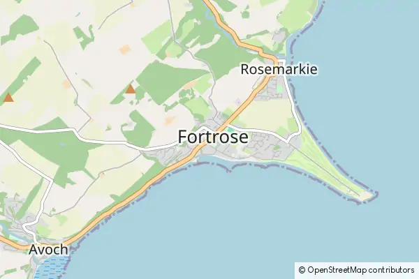 Karte Fortrose