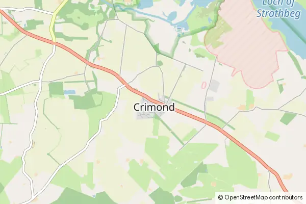 Karte Crimond