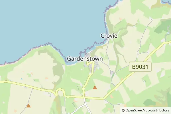 Karte Gardenstown