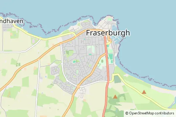 Karte Fraserburgh