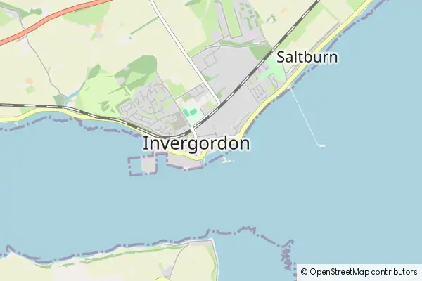 Karte Invergordon