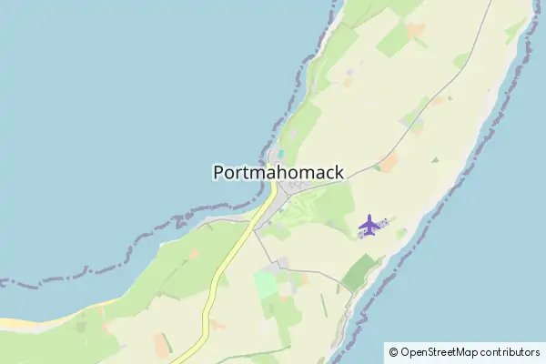 Karte Portmahomack