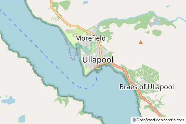 Karte Ullapool