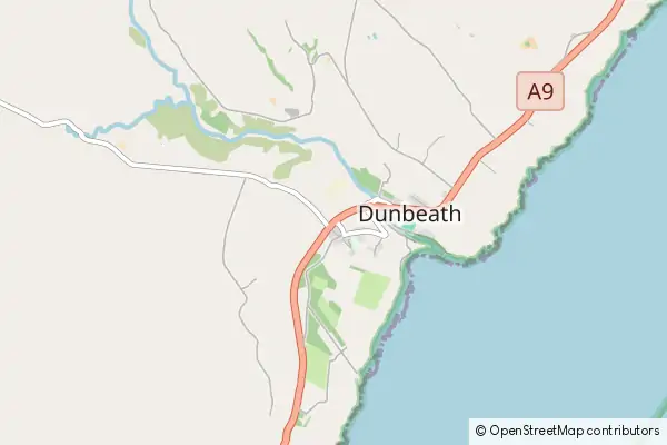 Karte Dunbeath