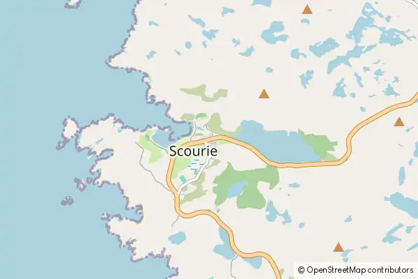 Karte Scourie