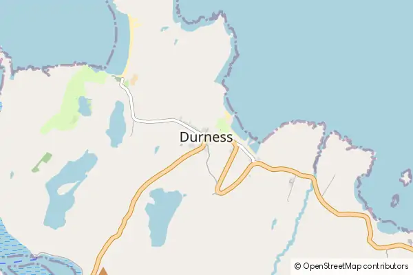Karte Durness
