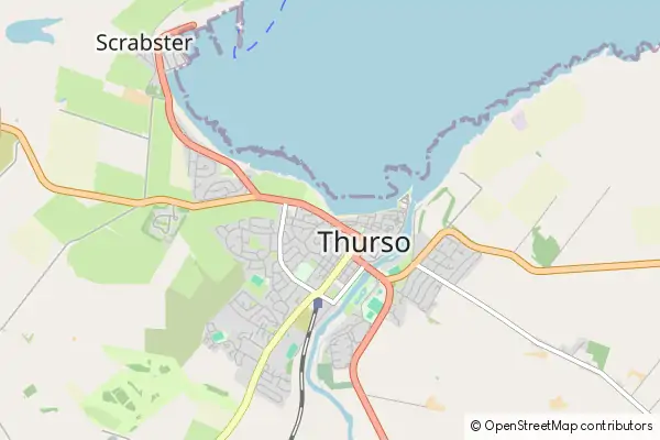 Karte Thurso