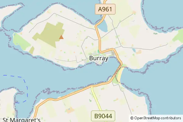 Karte Burray Village