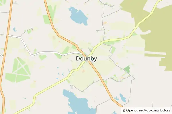 Karte Dounby