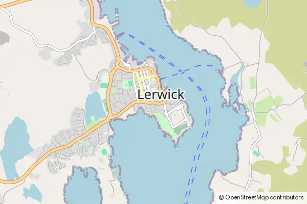 Karte Lerwick