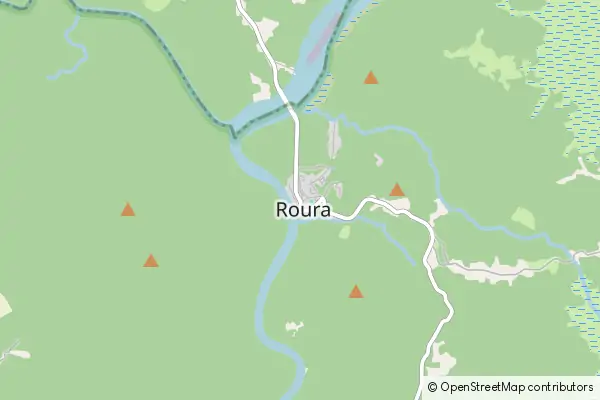 Karte Roura