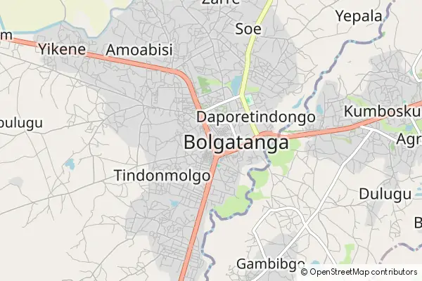 Karte Bolgatanga