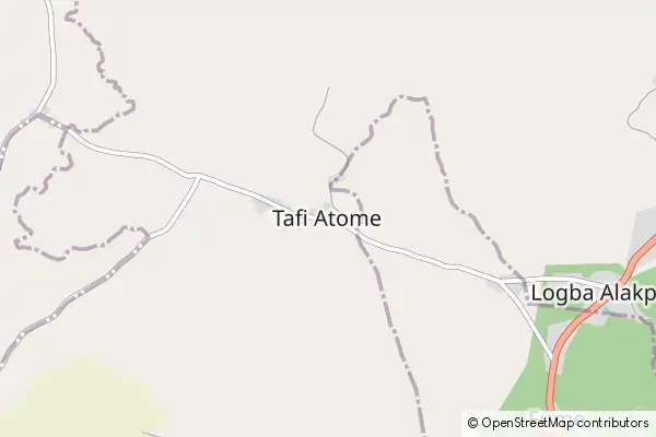 Karte: Tafi Atome • © OpenStreetMap contributors Karte Tafi Atome
