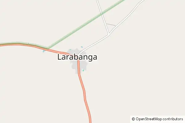 Karte Larabanga