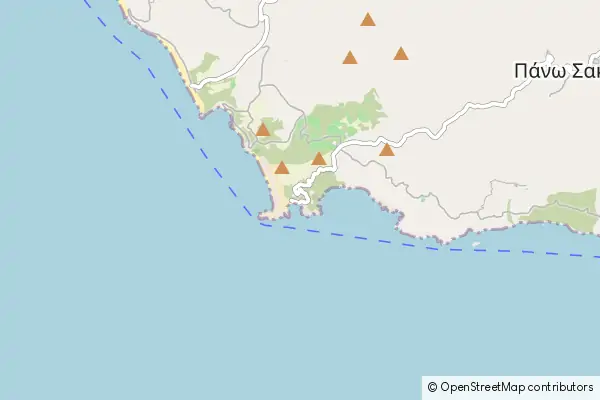 Karte Ágios Pávlos