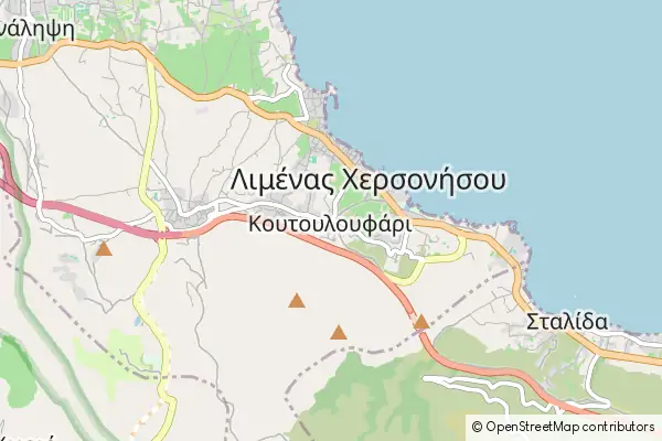 Karte Koutouloufári