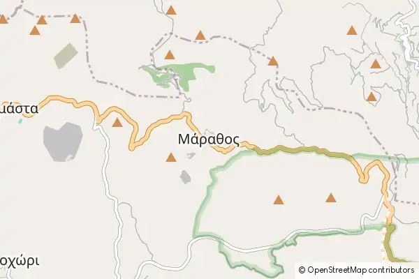 Karte Márathos