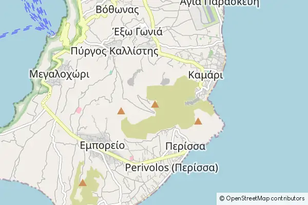 Karte Moni Profitou Iliou