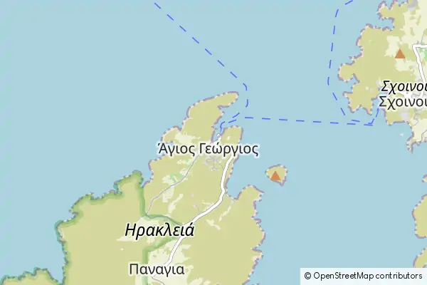 Karte Ágios Geórgios (Naxos)