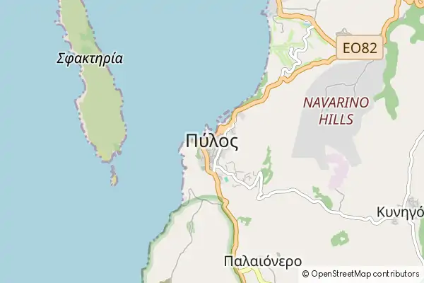 Karte Pylos