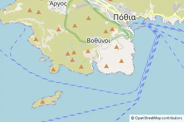 Karte: Vlychádia • © OpenStreetMap contributors Karte Vlychádia