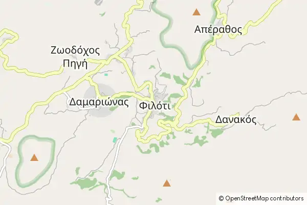 Karte: Filoti • © OpenStreetMap contributors Karte Filoti