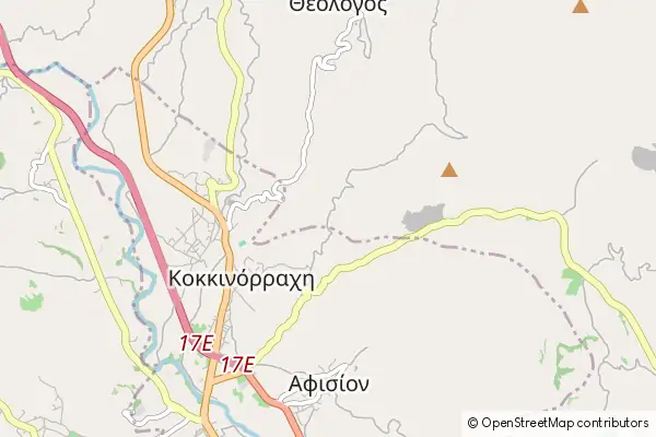 Karte Sparta Municipality