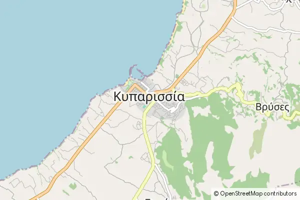 Karte Kyparissia