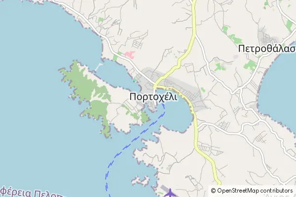 Karte: Porto Heli • © OpenStreetMap contributors Karte Porto Heli