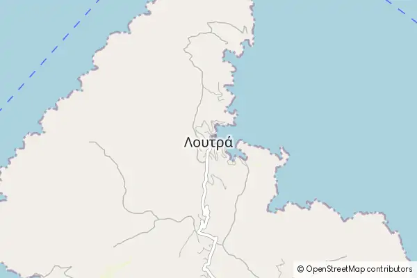 Karte Loutrá