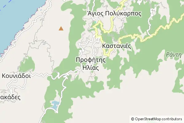 Karte Profítis Ilías