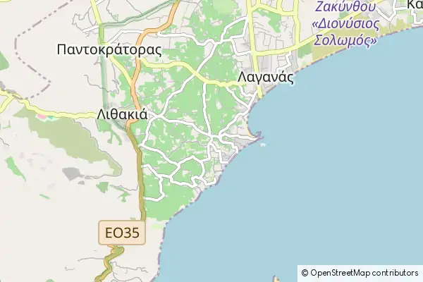 Karte Agios Sostis