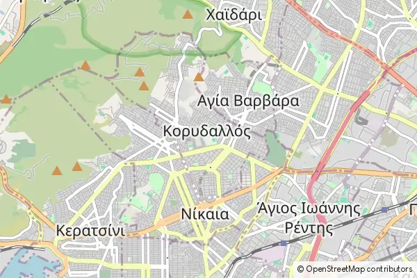 Karte: Korydallos • © OpenStreetMap contributors Karte Korydallos