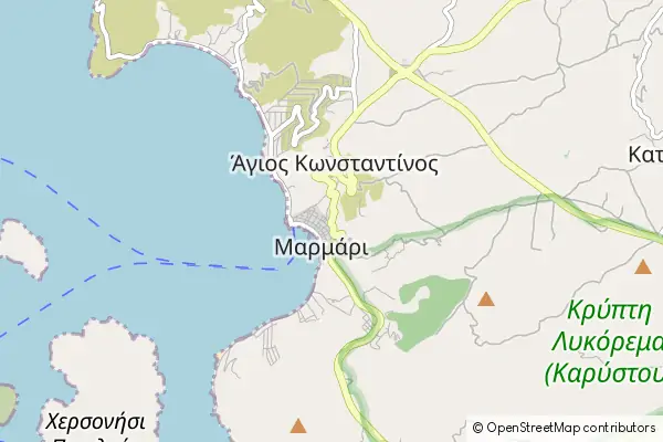 Karte Marmari