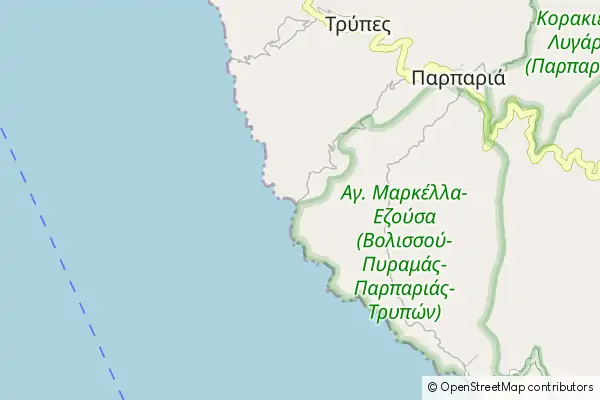 Karte Ágios Isídoros