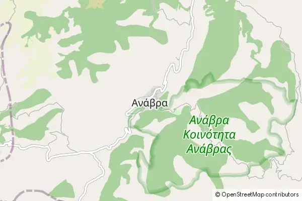 Karte Anávra