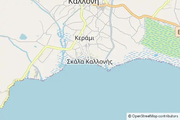 Karte Skála Kallonís