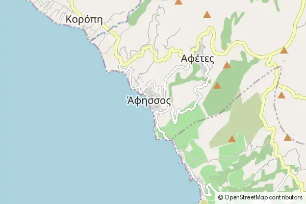 Karte Afissos