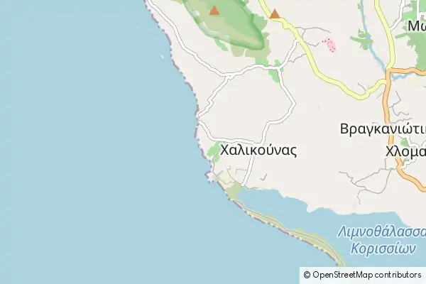 Karte Halikounas