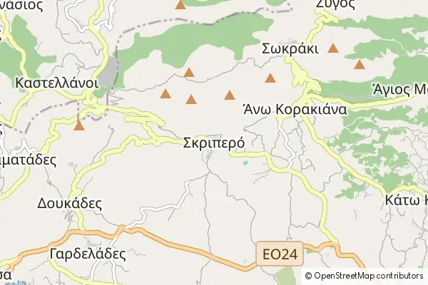 Karte: Skriperó • © OpenStreetMap contributors Karte Skriperó