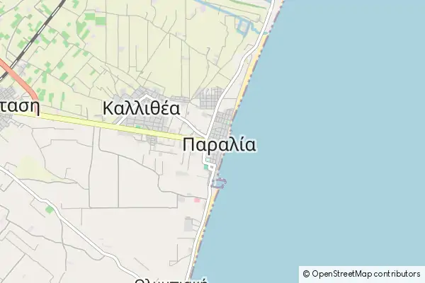 Karte: Paralia Katerinis • © OpenStreetMap contributors Karte Paralia Katerinis