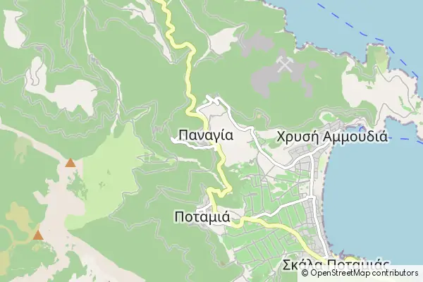 Karte Skala Panagia