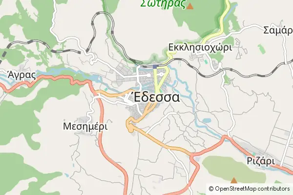 Karte Edessa