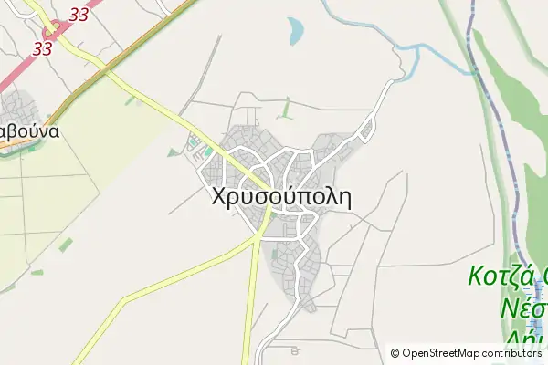 Karte Chrisoupoli