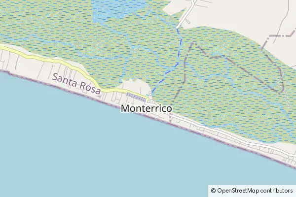 Karte Monterrico