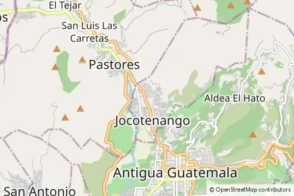 Karte Jocotenango