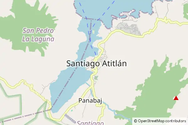 Karte Santiago Atitlán