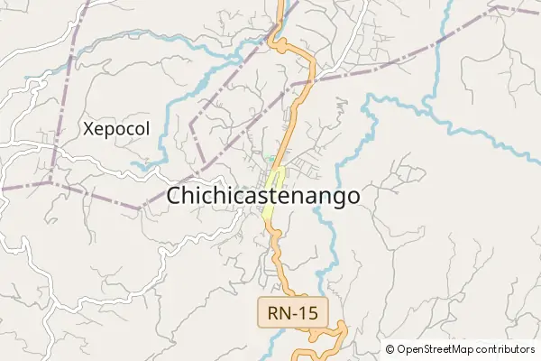 Karte Chichicastenango