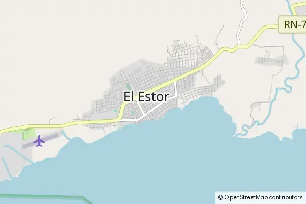 Karte El Estor