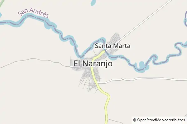Karte: El Naranjo • © OpenStreetMap contributors Karte El Naranjo